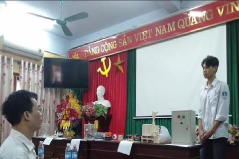 Cuộc thi nghiên cứu khoa học kĩ thuật cấp trường năm học 2019 - 2020