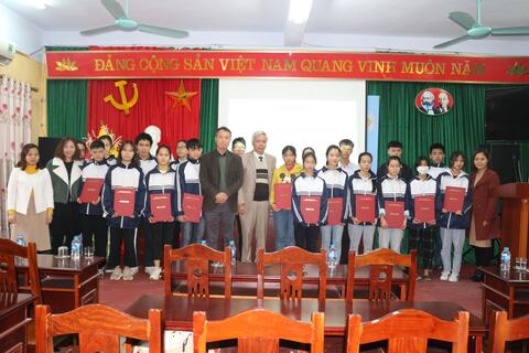 Lễ trao học bổng của Tập đoàn Dorco Hưng Yên cho 20 em học sinh có hoàn cảnh khó khăn, có thành tích cao trong năm học 2020-2021