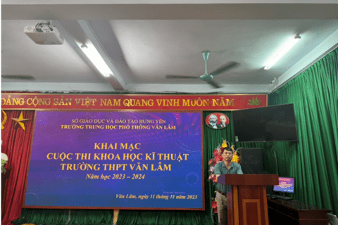 CUỘC THI NGHIÊN CỨU KHOA HỌC – KĨ THUẬT – NƠI ƯƠM MẦM NHỮNG ƯỚC MƠ