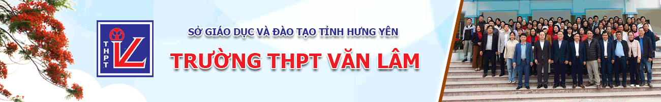 Cổng thông tin điện tử Trường THPT Văn Lâm